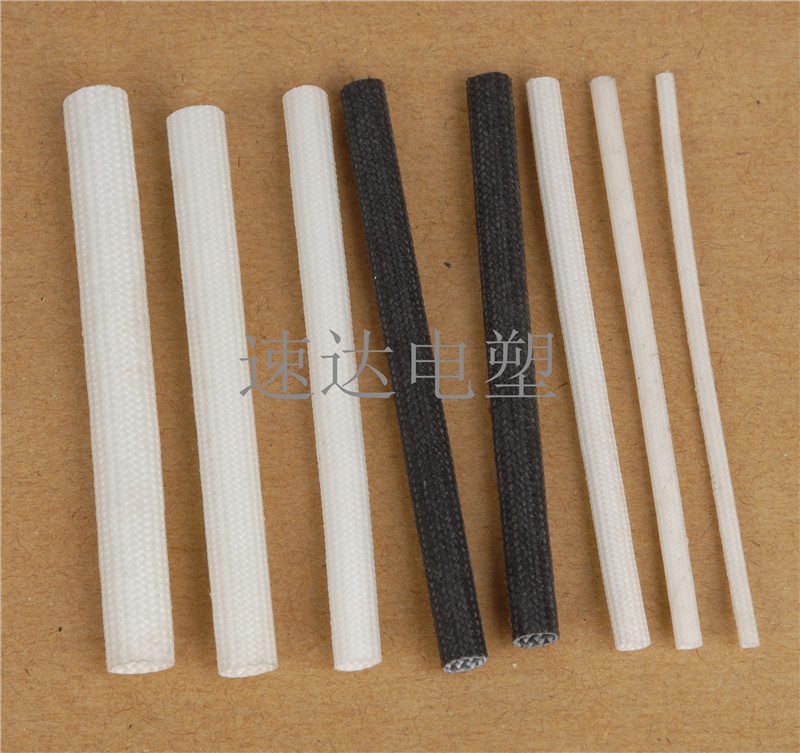 【產(chǎn)品說明】矽質(zhì)套管、自熄管硅樹脂玻璃纖維套管(也稱矽質(zhì)套管或自熄管)是以無堿玻璃纖維編織成管狀后浸涂有機硅樹脂,并加熱固化而成。它具有較強的介電性能,較高的耐熱性,良好的自熄性及柔軟性,產(chǎn)品廣泛應(yīng)用于家用電器、電機、電力通訊、電熱制品、照明燈飾、電視及電子儀器的內(nèi)部線集束等絕緣保護。 【產(chǎn)品說明】矽質(zhì)套管、自熄管硅樹脂玻璃纖維套管(也稱矽質(zhì)套管或自熄管)是以無堿玻璃纖維編織成管狀后浸涂有機硅樹脂,并加熱固化而成。它具有較強的介電性能,較高的耐熱性,良好的自熄性及柔軟性,產(chǎn)品廣泛應(yīng)用于家用電器、電機、電力通訊、電熱制品、照明燈飾、電視及電子儀器的內(nèi)部線集束等絕緣保護。